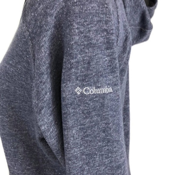Columbia Hidden Pinyon Sweatshirt Purple Button Snap Hoodie Womens Sz Med - Picture 5 of 8